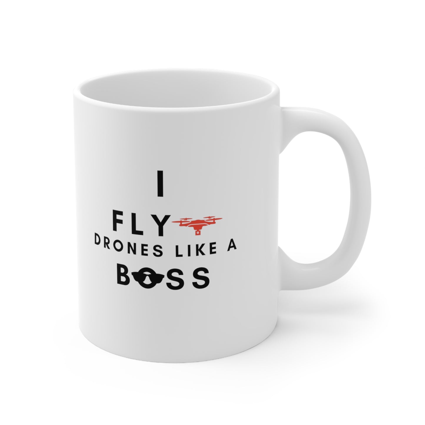 Flyin' Like a Boss Ceramic Mug Mug 11oz