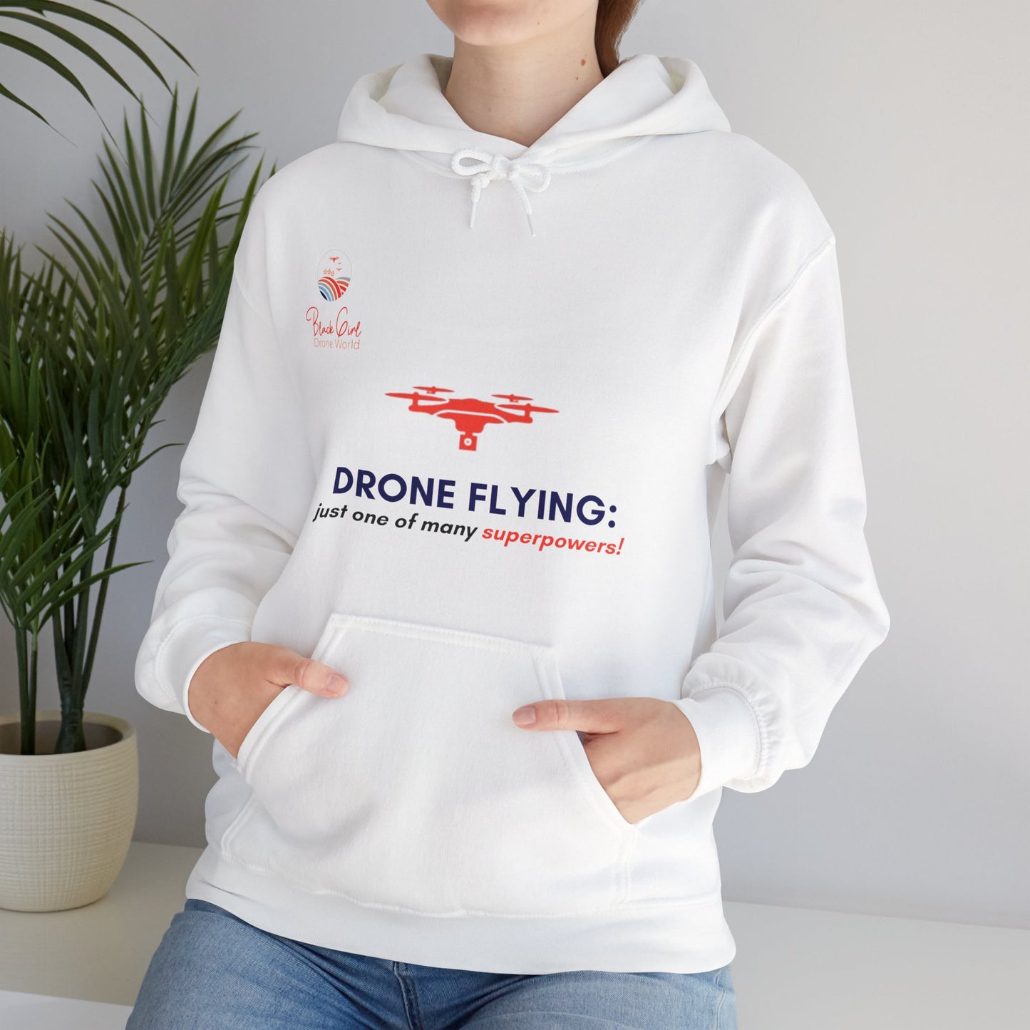 Superpowers Drone Women's Hoodie