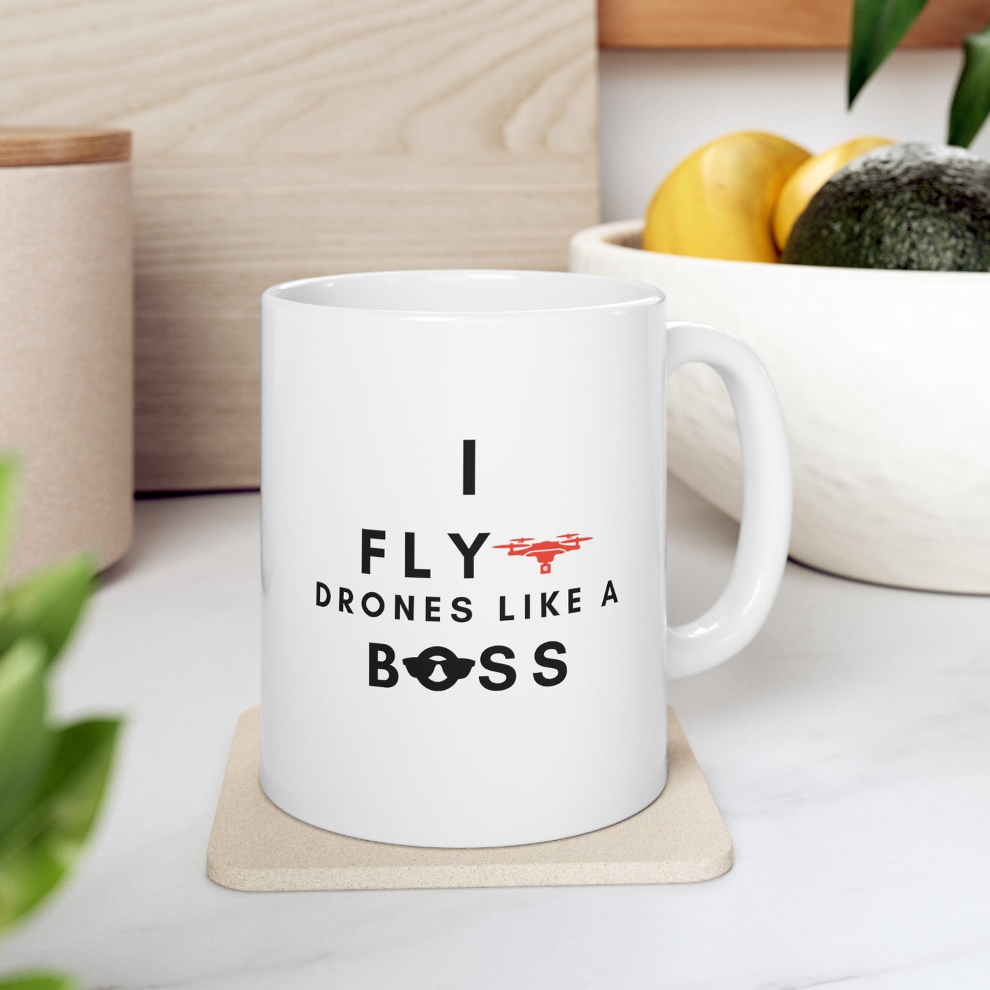 Flyin' Like a Boss Ceramic Mug Mug 11oz