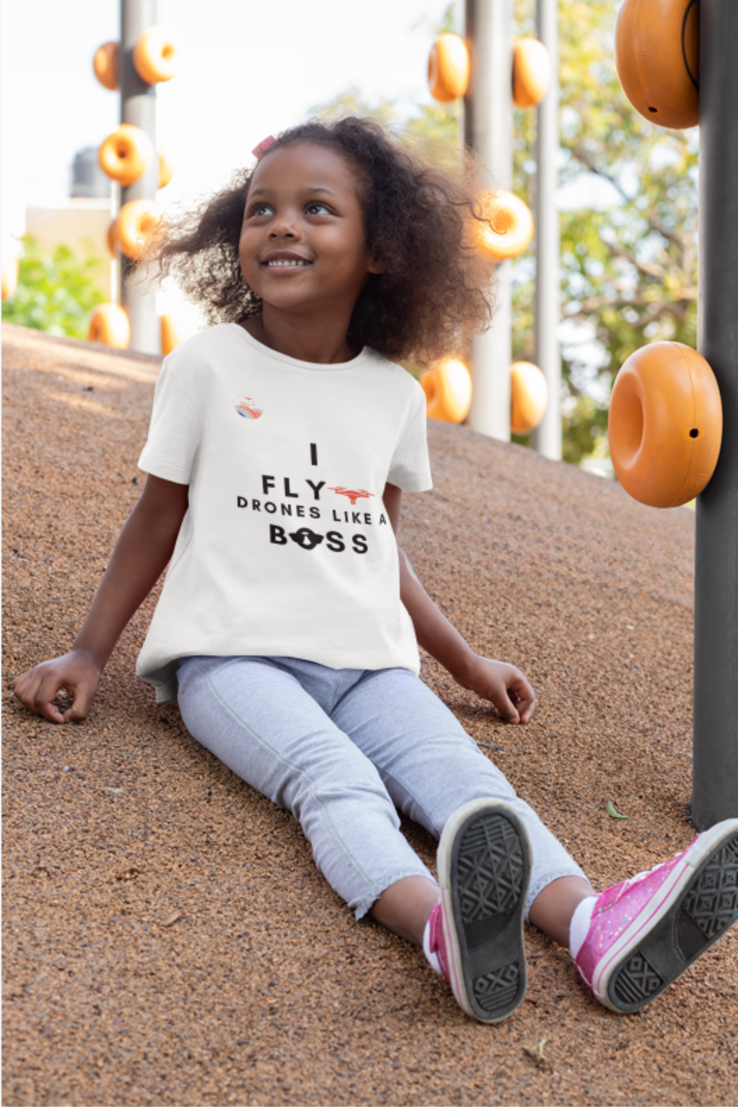 Flyin' Like a Boss Kids Tee