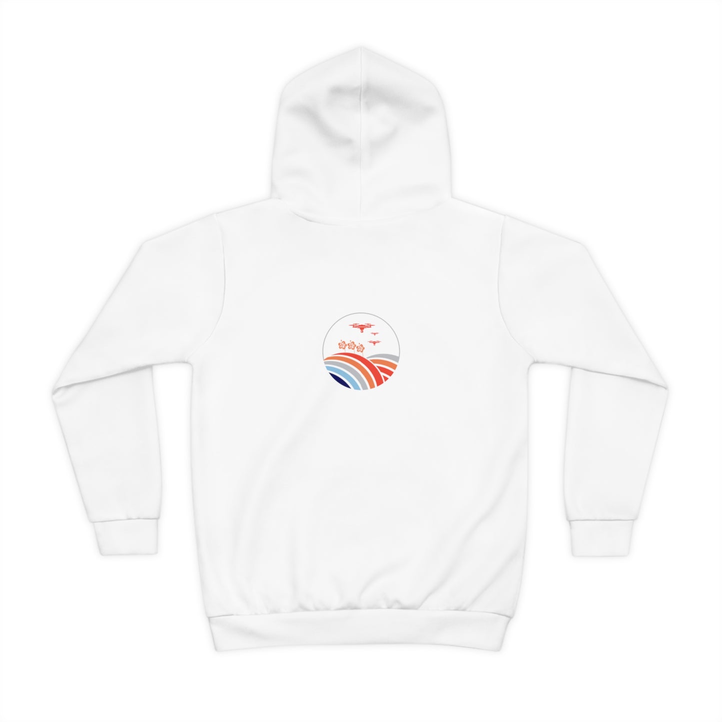 Flyin' Like a Boss Kids Hoodie (White)