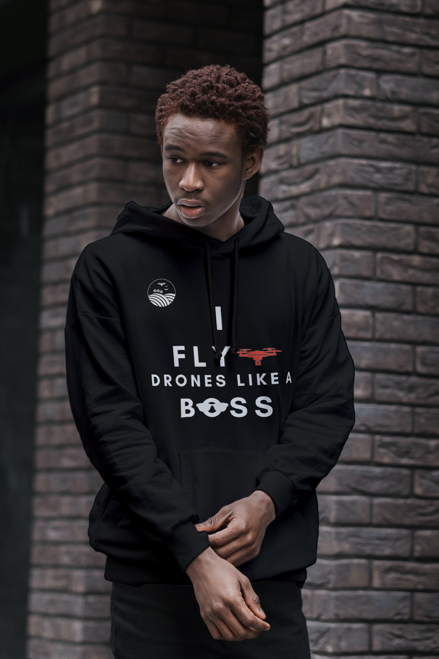 Flyin' Like a Boss Men's Hoodie