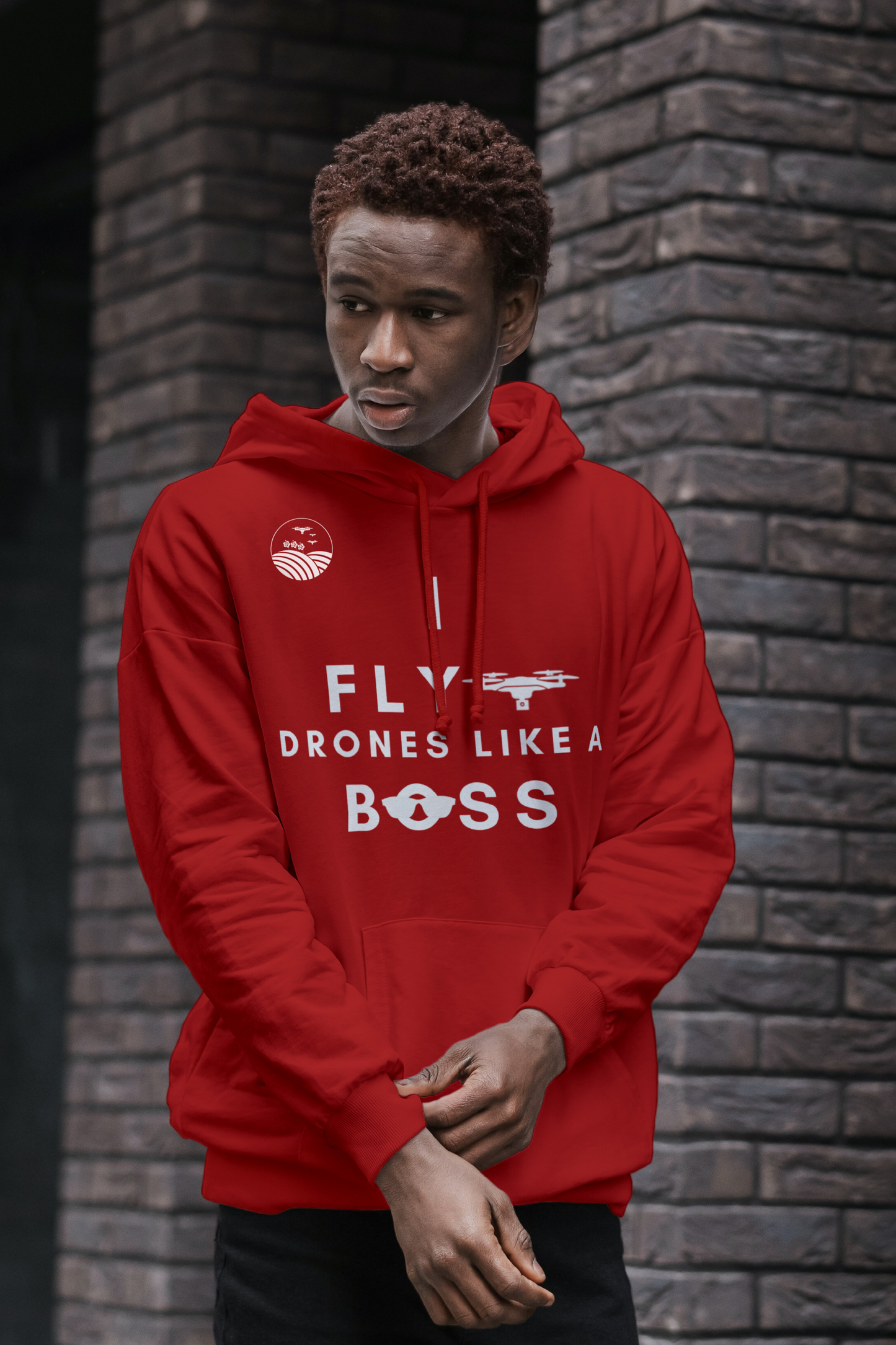 Flyin' Like a Boss Men's Hoodie