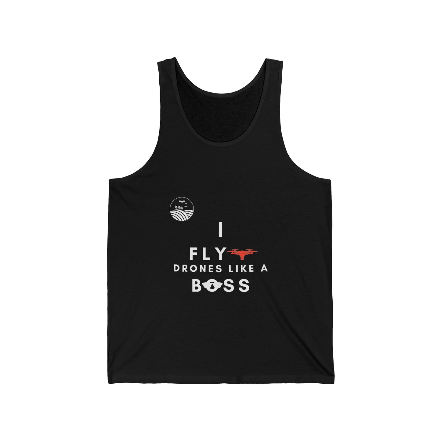 Flyin' Like a Boss Racerback Tank Top