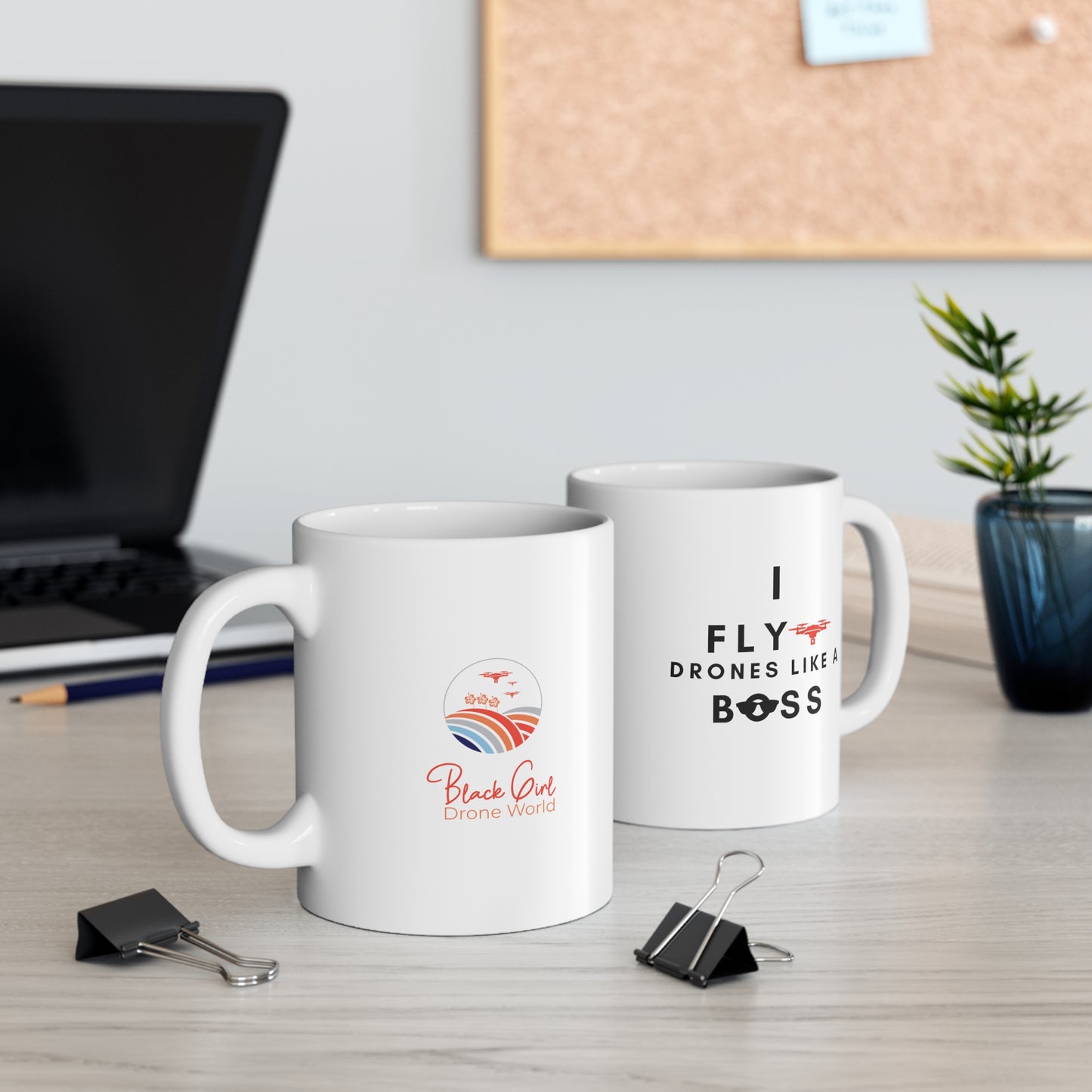 Flyin' Like a Boss Ceramic Mug Mug 11oz