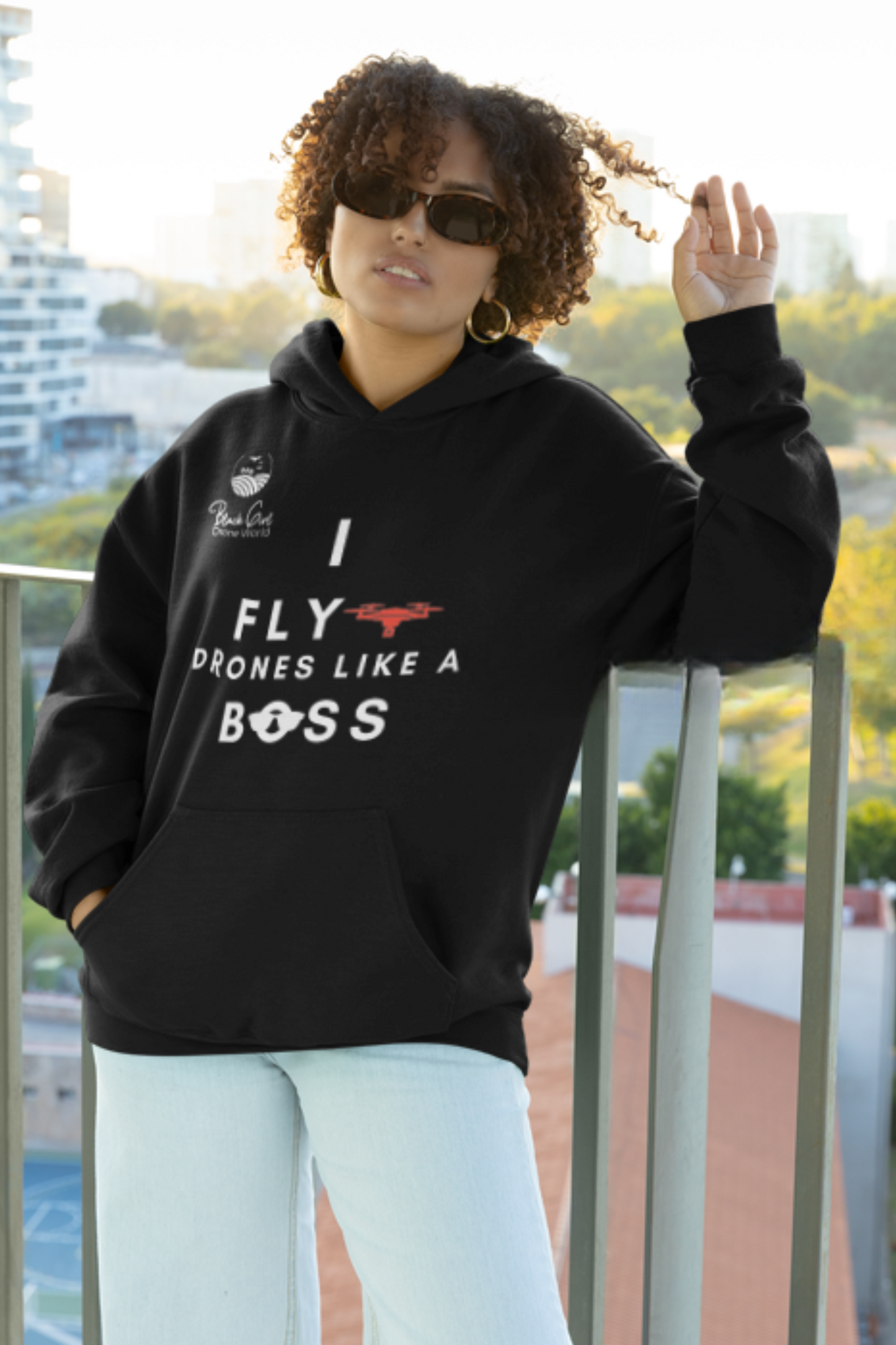 Flyin' Like a Boss Women's Hoodie