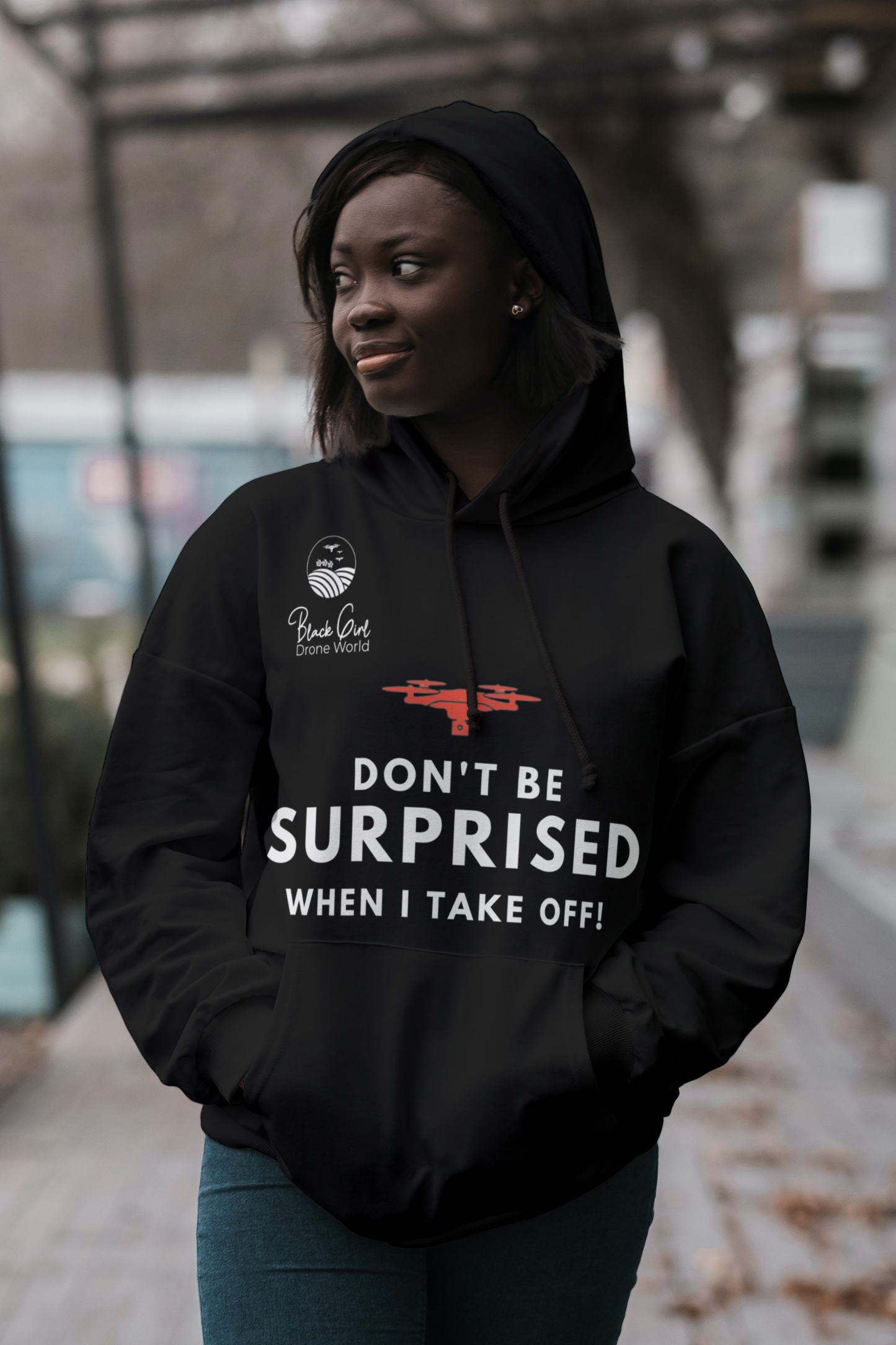 Take - Off Women's Hoodie