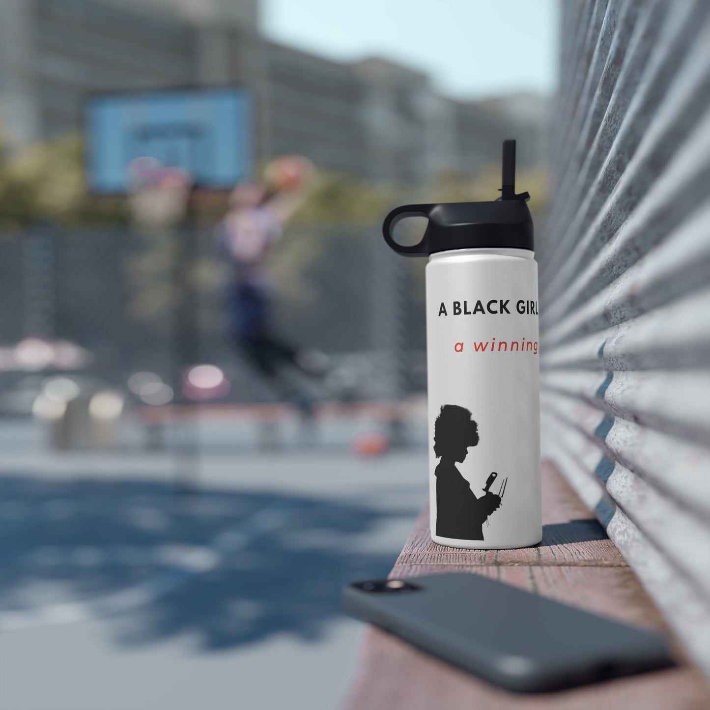 Winning Combo White Stainless Steel Water Bottle
