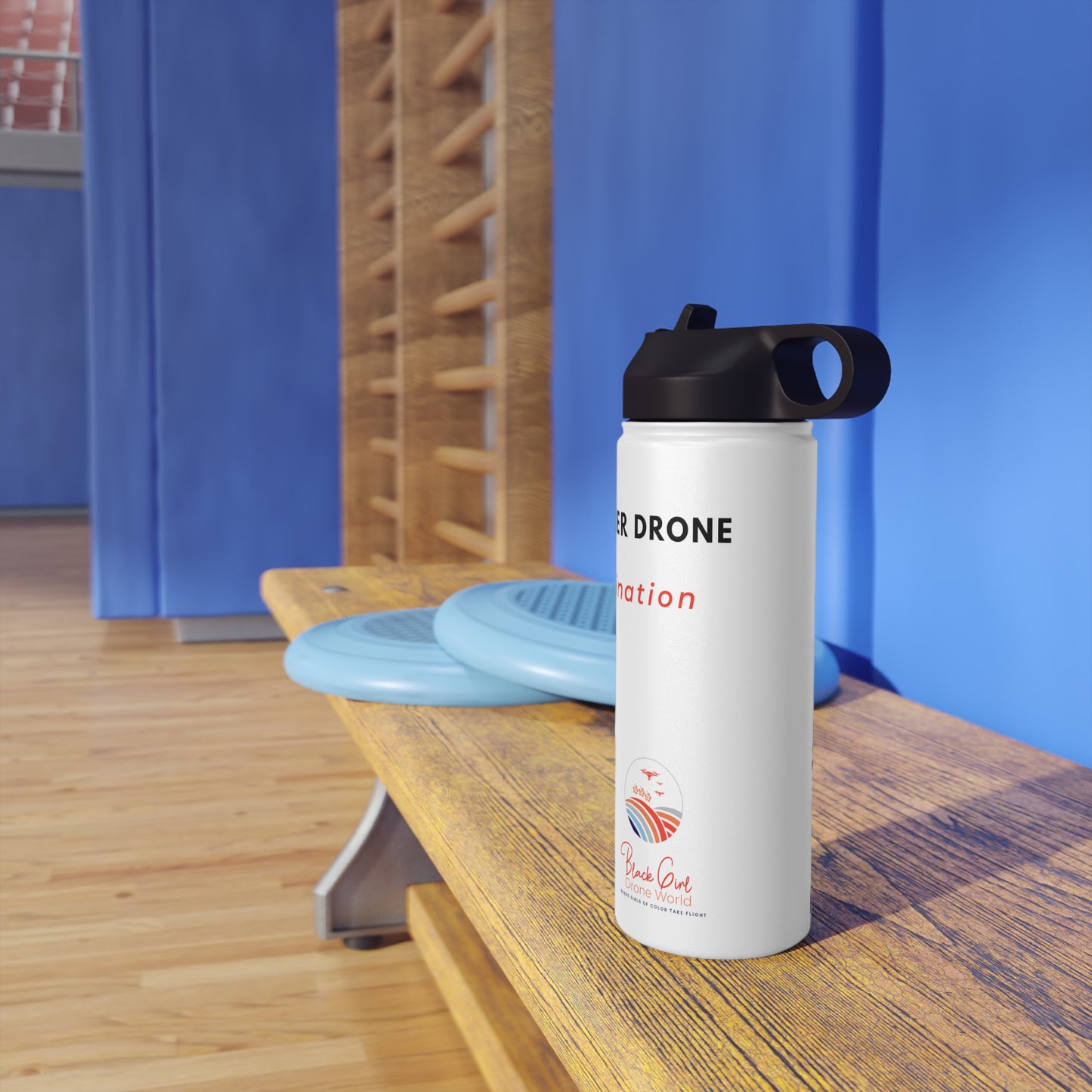 Winning Combo White Stainless Steel Water Bottle