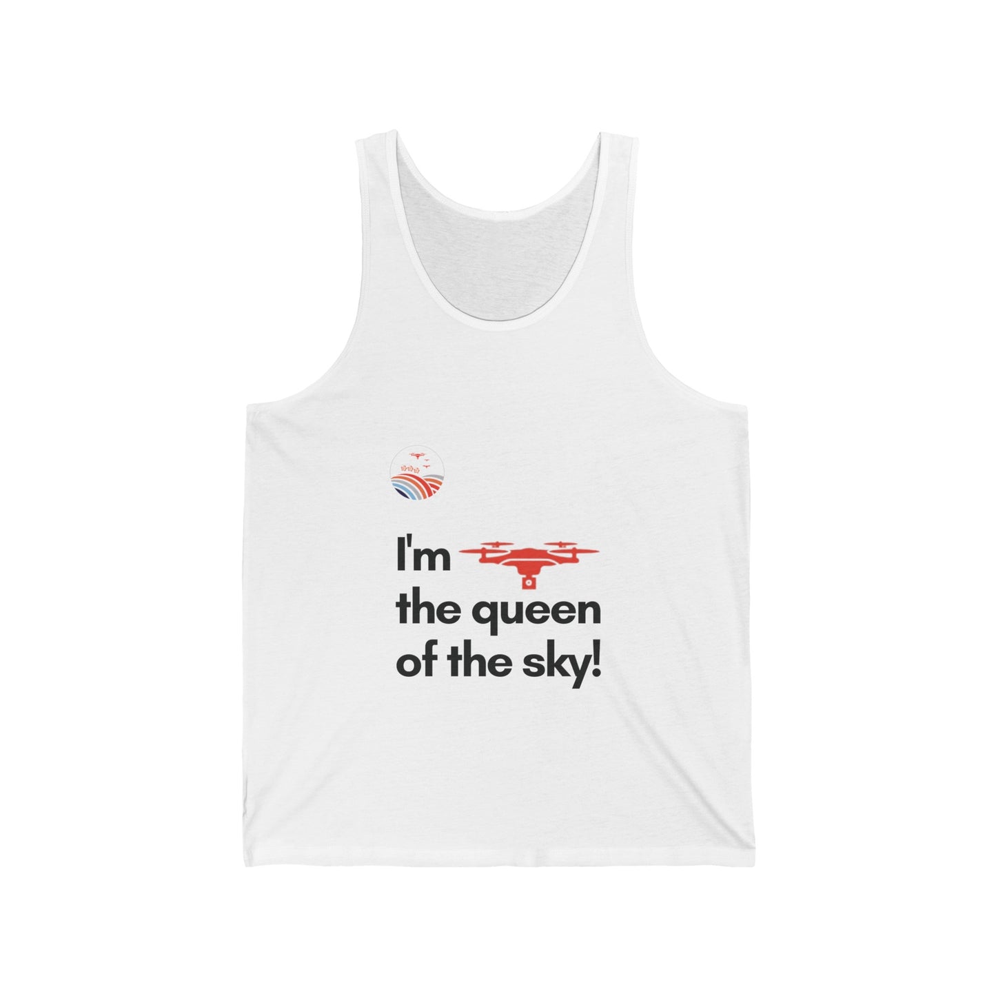 Sky Queen Racerback Tank Top