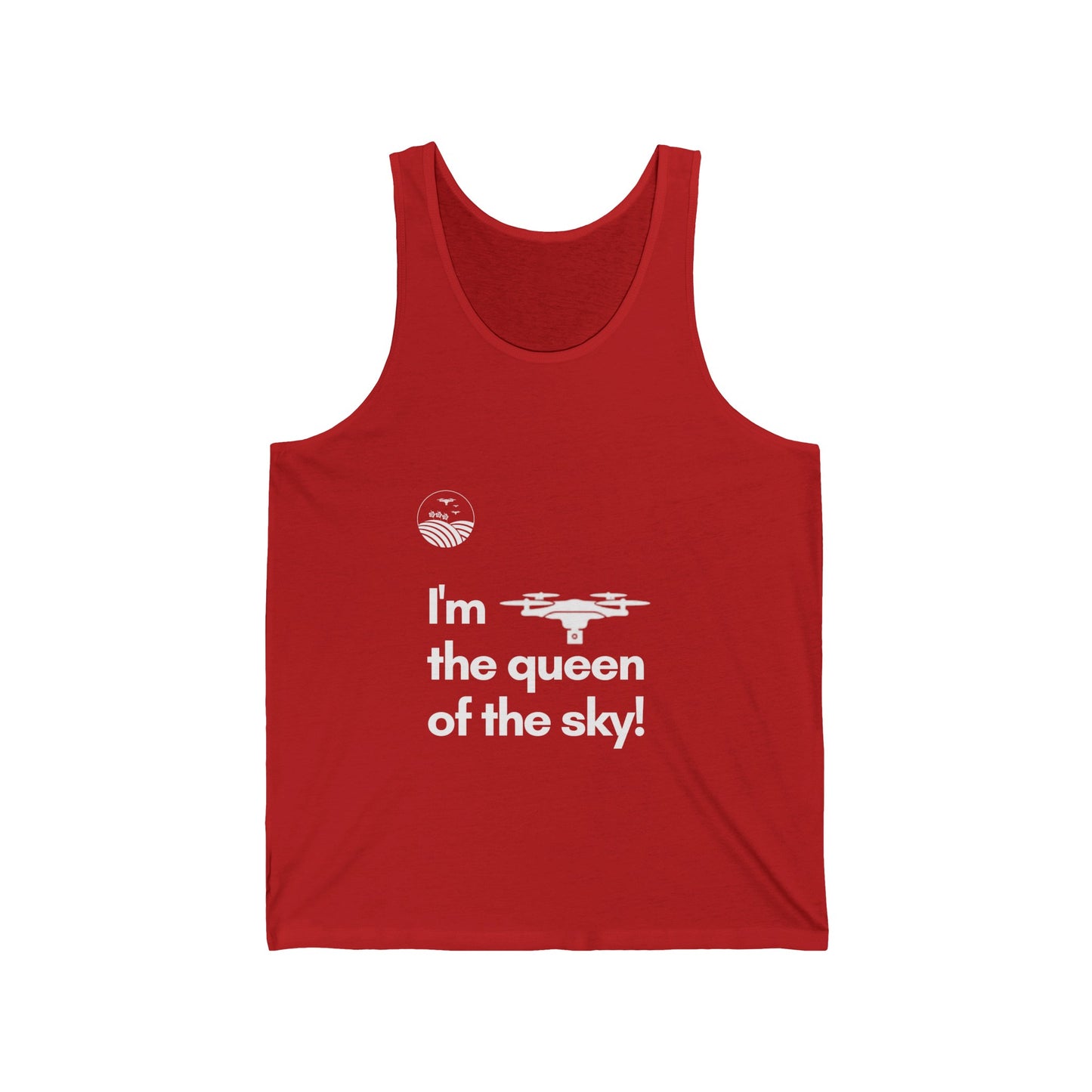 Sky Queen Racerback Tank Top