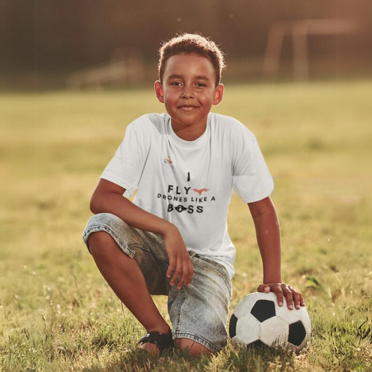 Flyin' Like a Boss Kids Tee