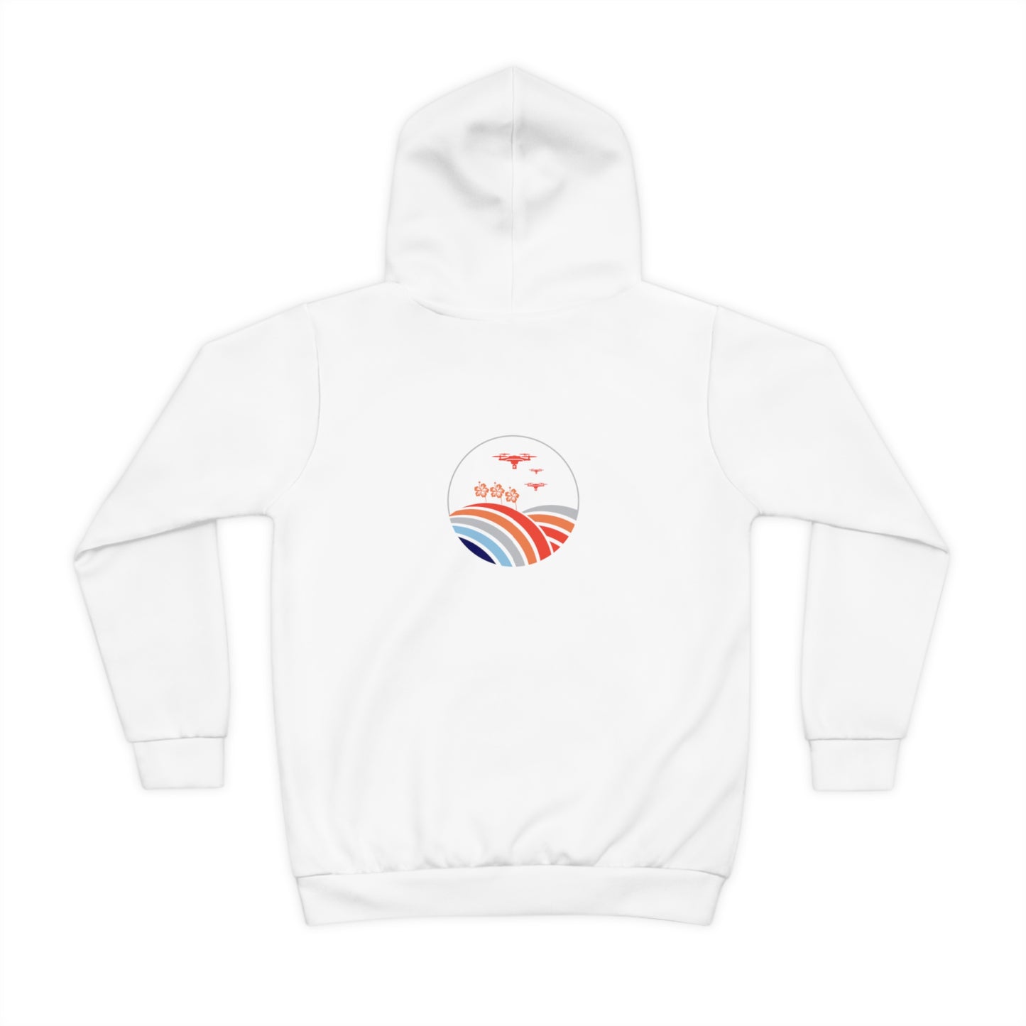 Sky Queen Kids Hoodie (White)