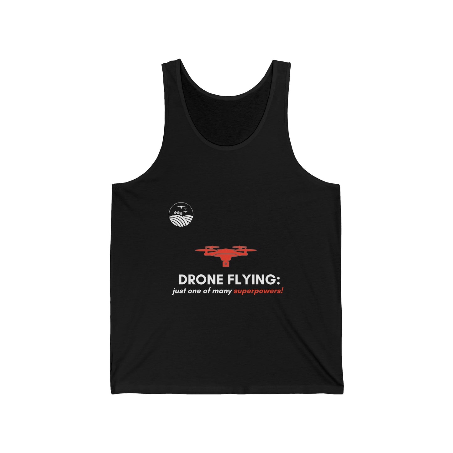 Superpowers Drone Racerback Tank Top